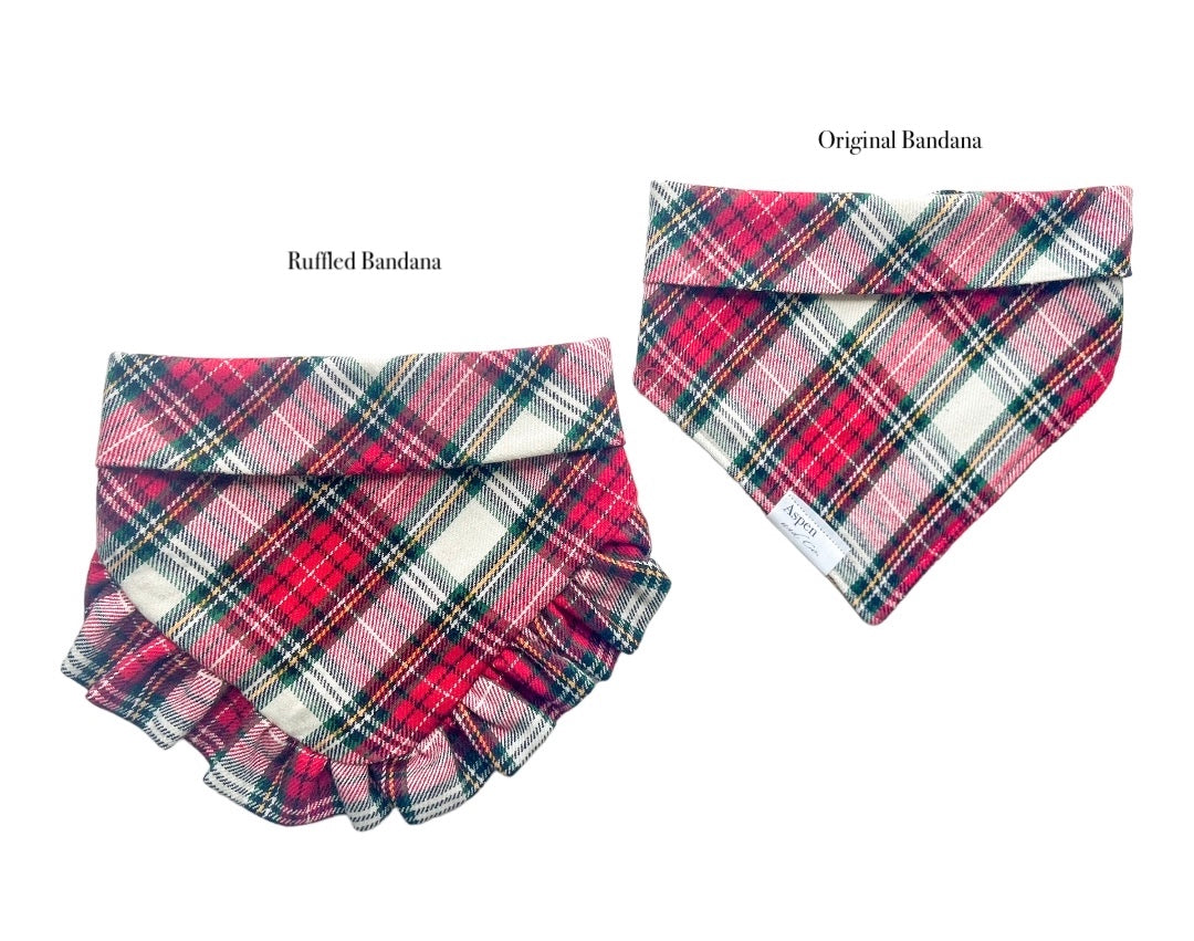 Candy Cane (you choose) - Holiday Dog Bandana