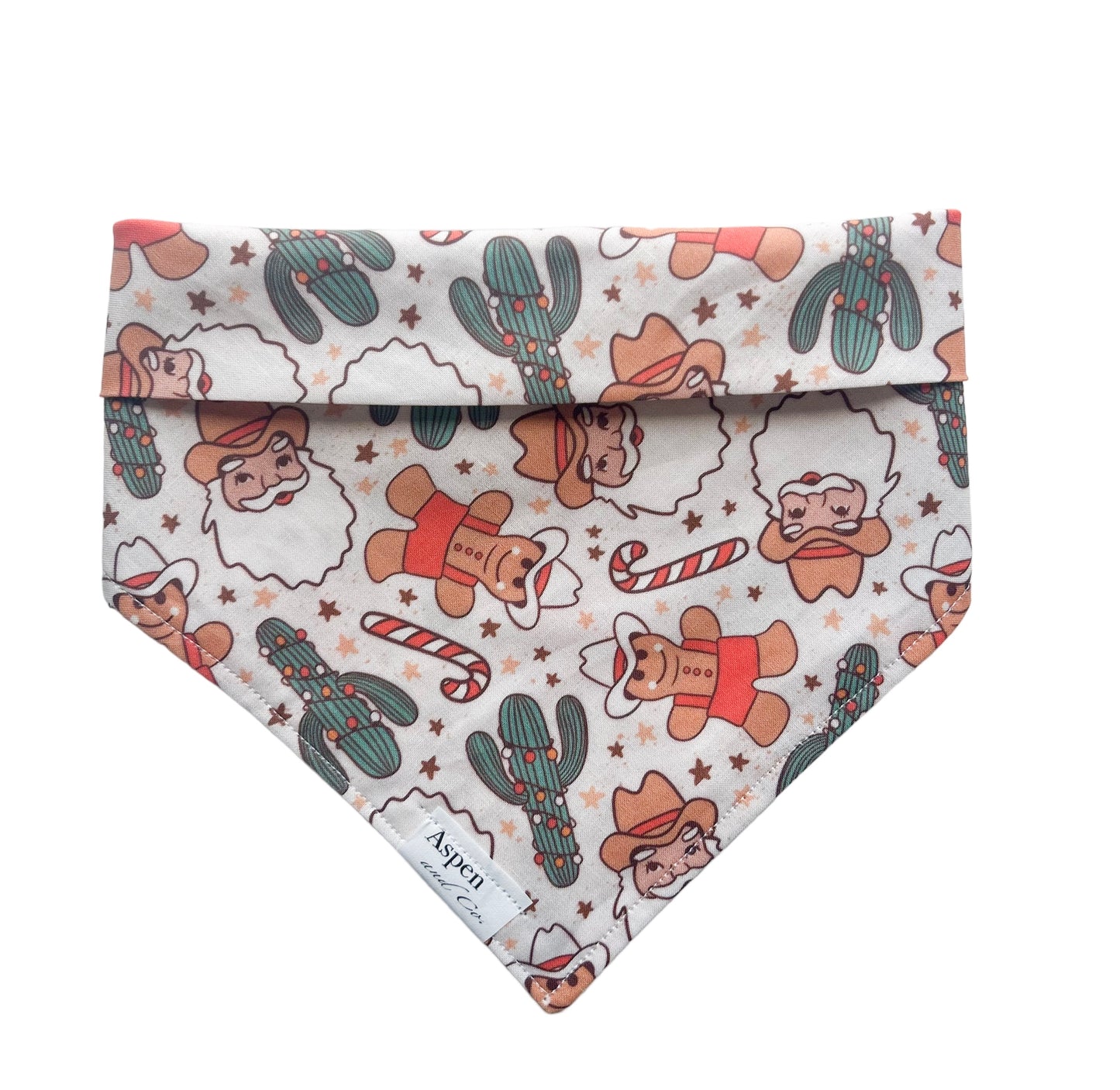 Cowboy Christmas - Holiday Dog Bandana