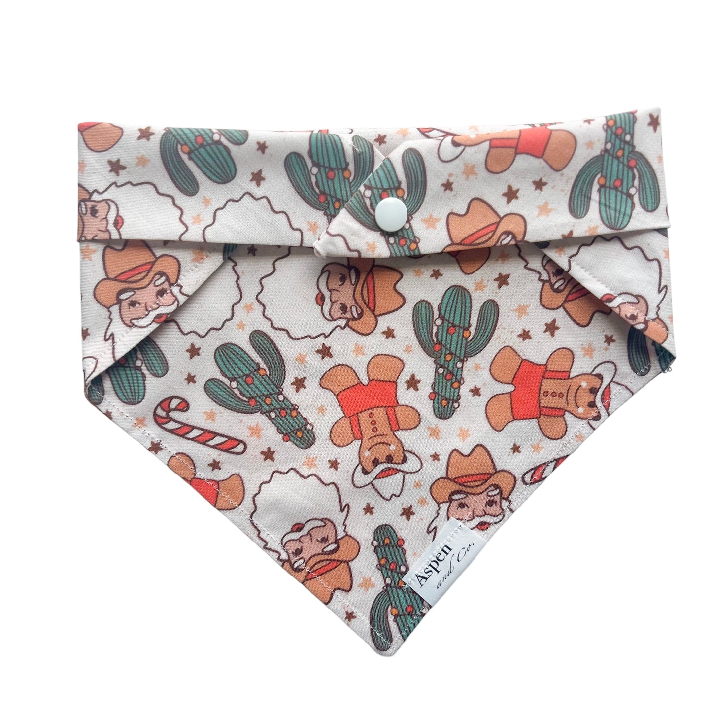 Cowboy Christmas - Holiday Dog Bandana