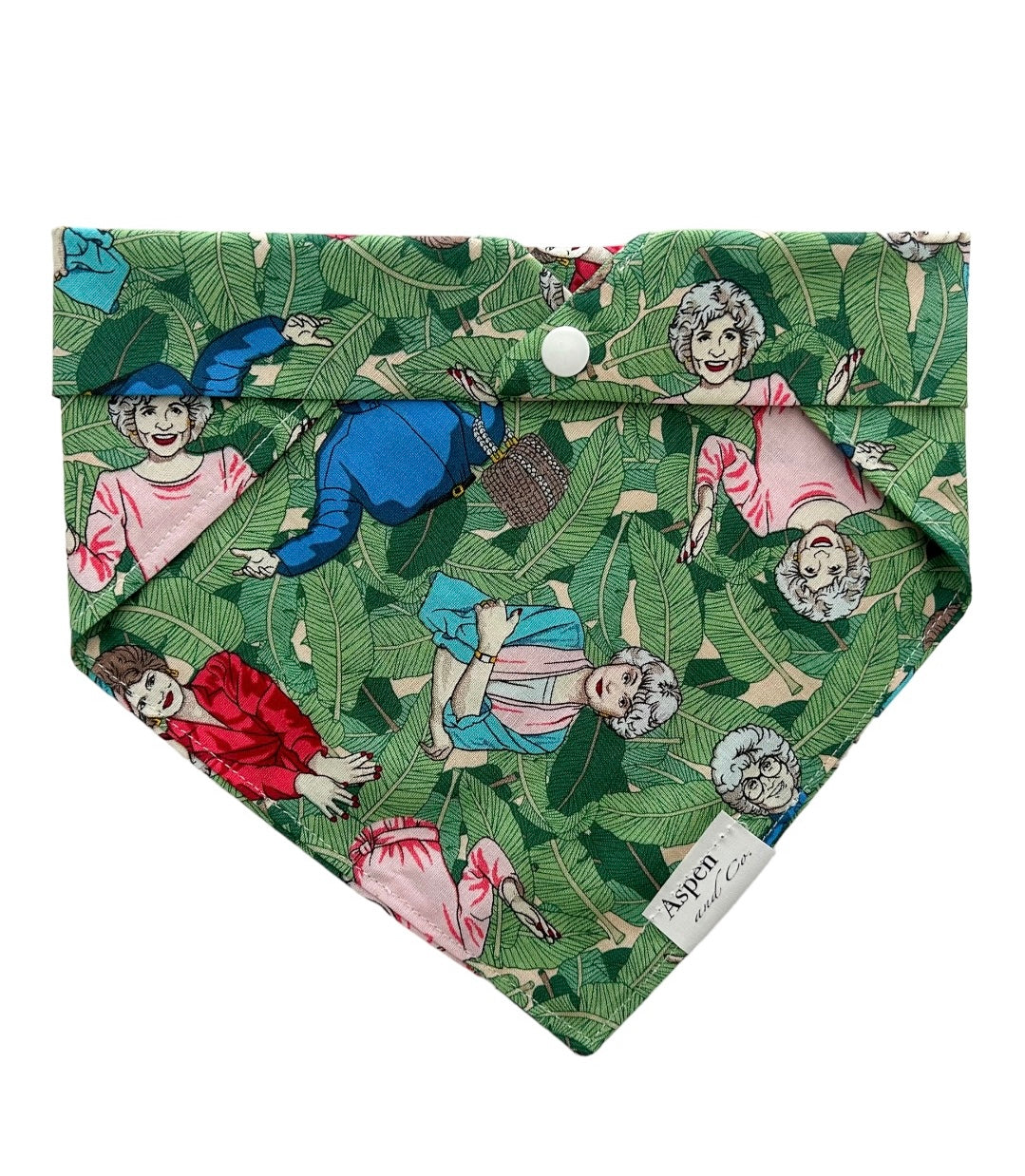 Golden Jungle (Snap on) Dog Bandana