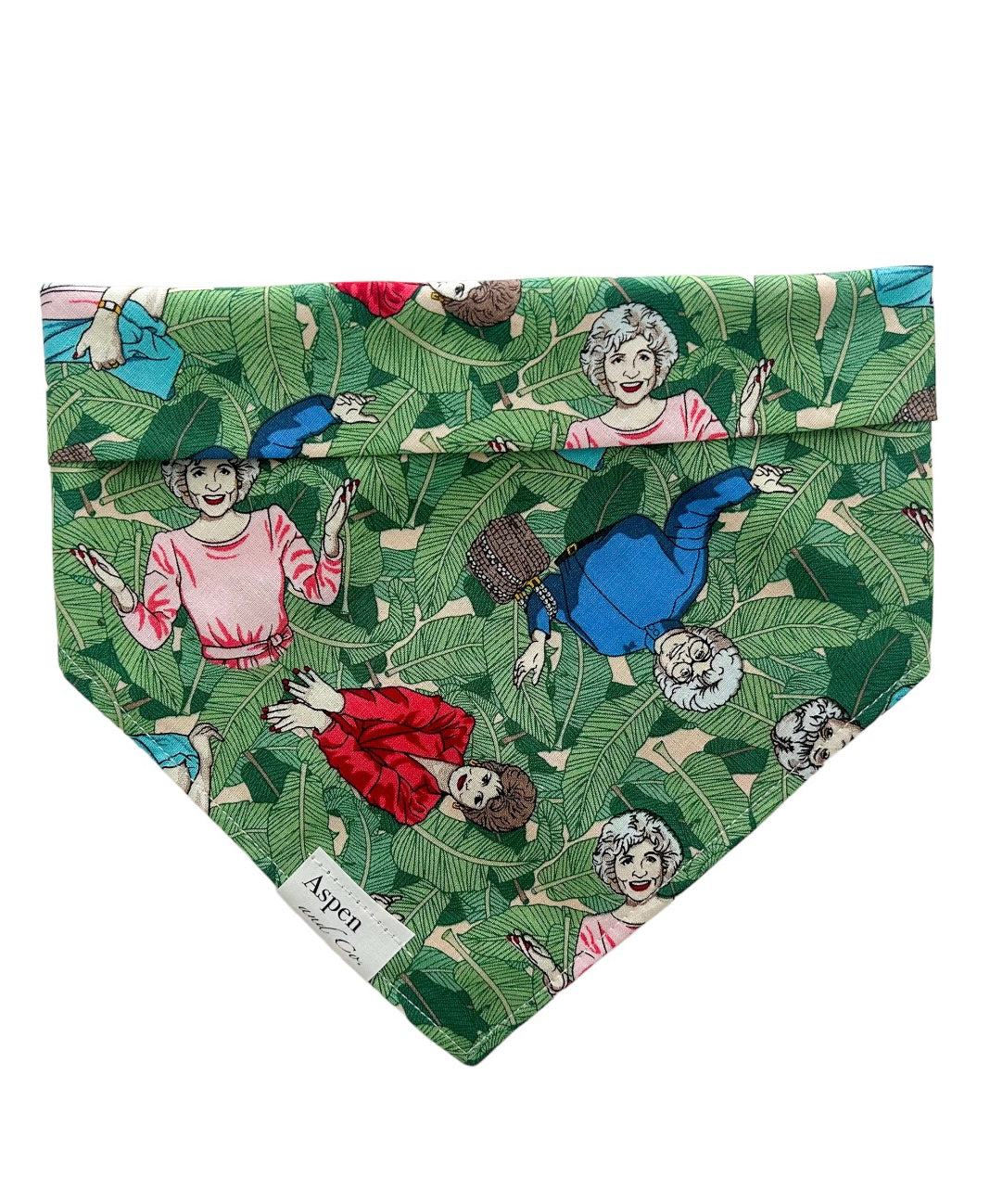 Golden Jungle (Snap on) Dog Bandana