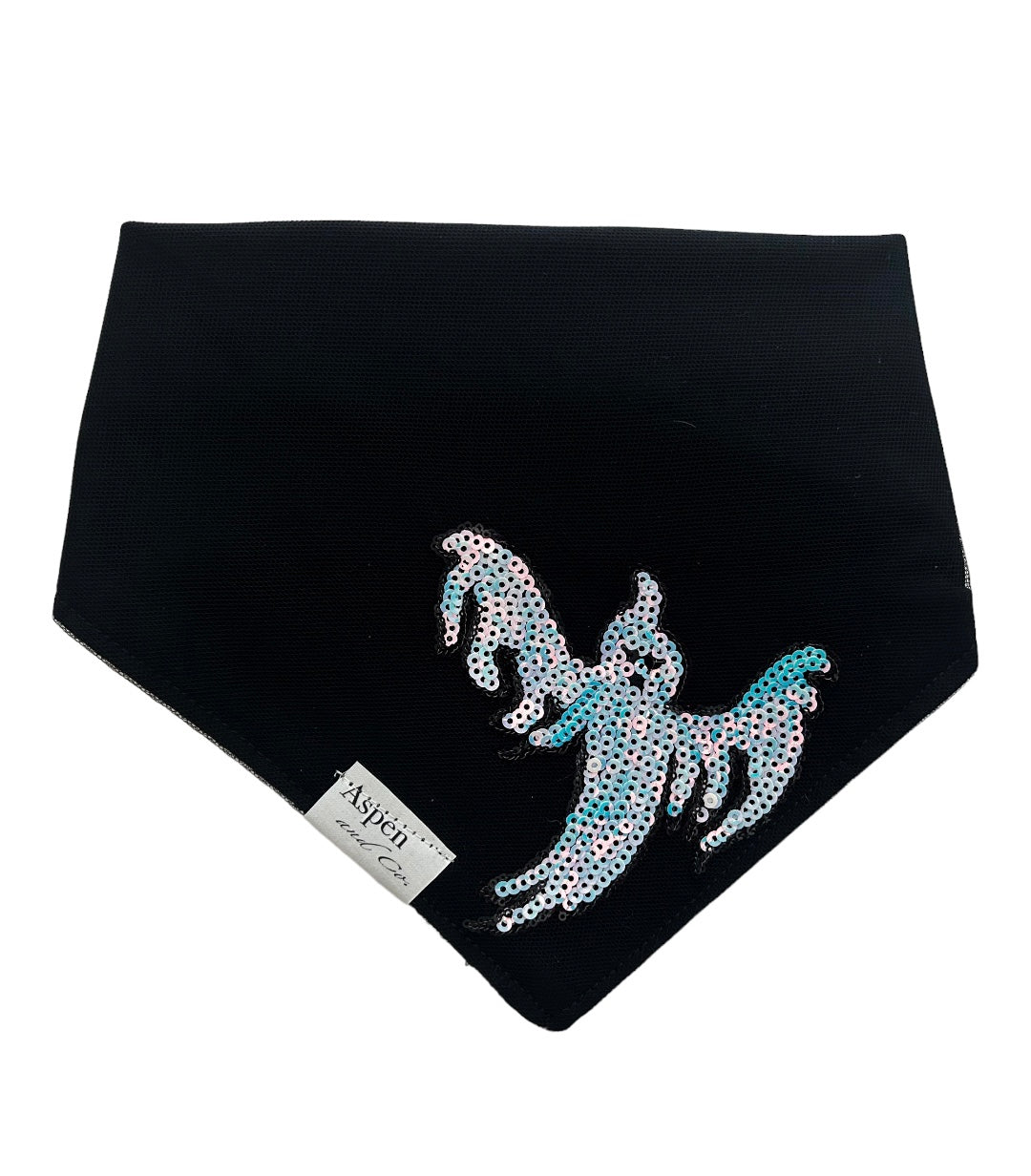 Embroidered Ghost - Halloween Dog Bandana