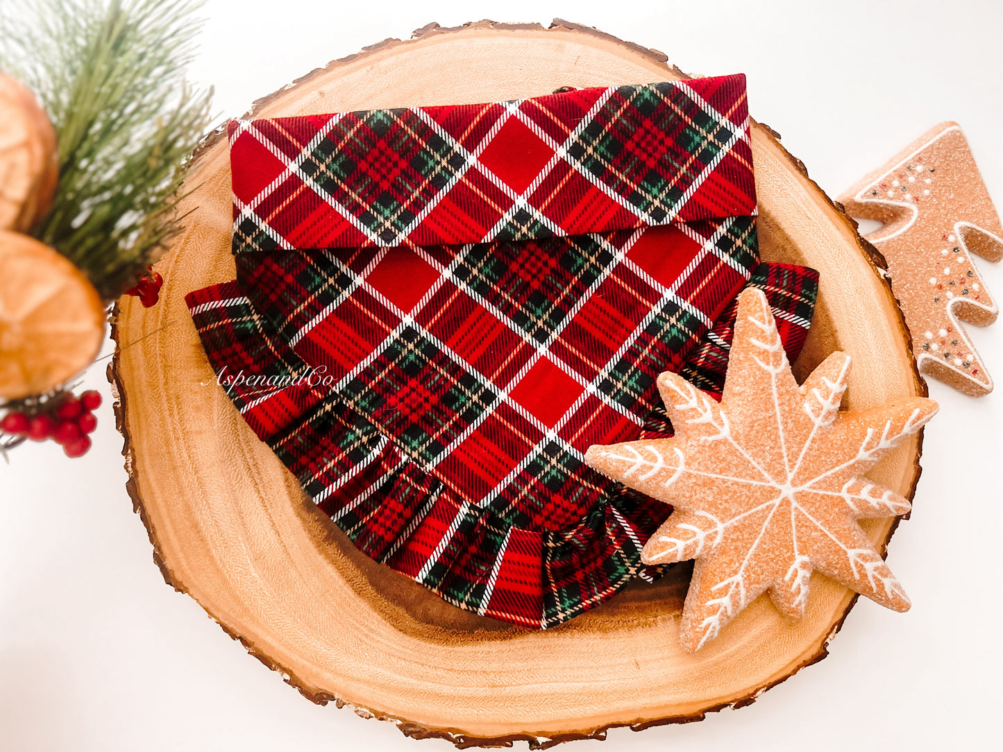 Holly (you choose) - Holiday Dog Bandana