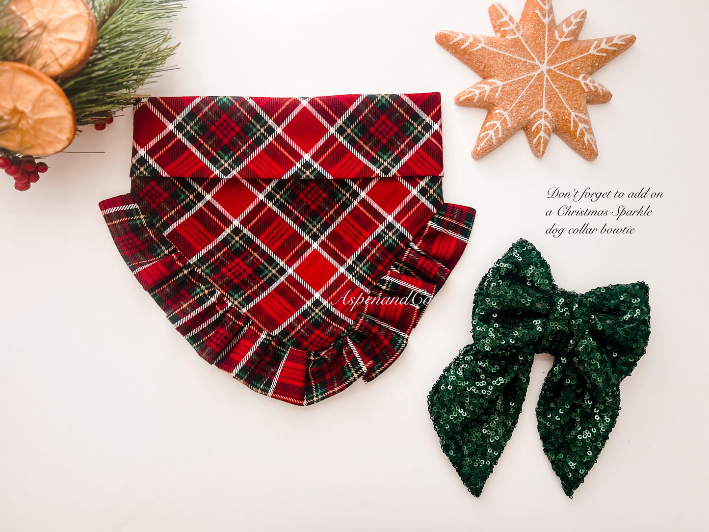 Holly (you choose) - Holiday Dog Bandana