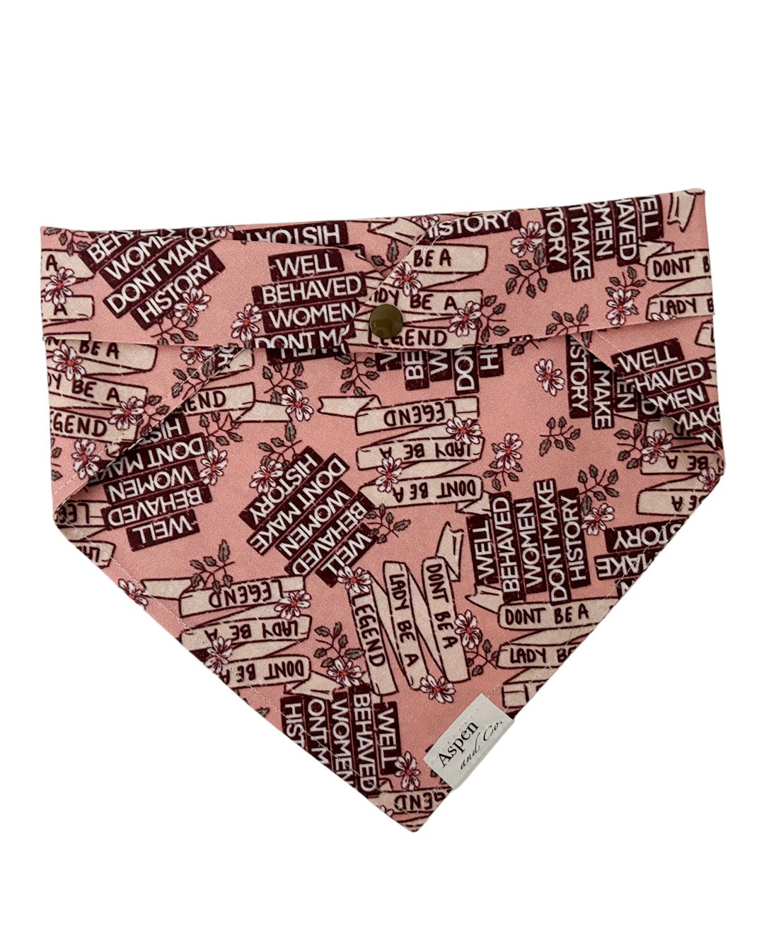 Make History Dog Bandana - Summer Collection + Mental Health Collection