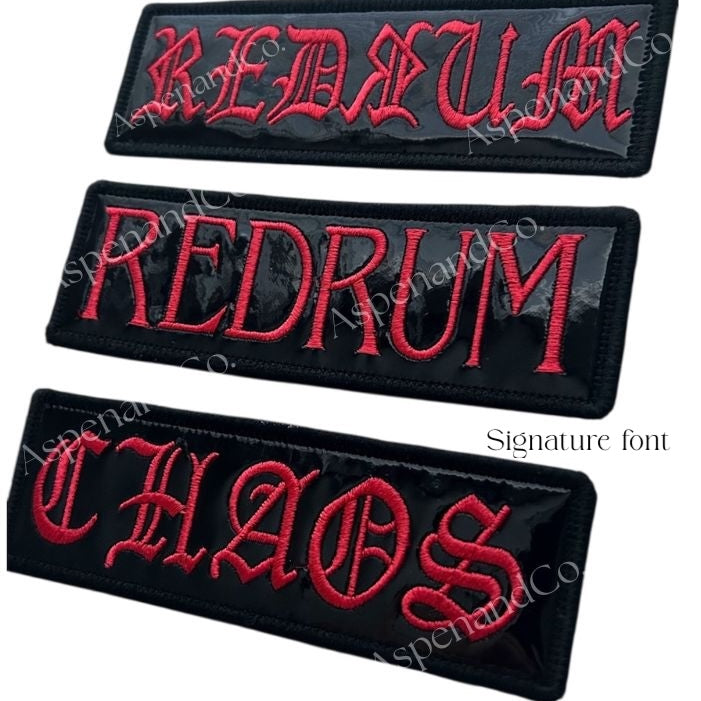 three embroidered tactical training dog patches for working dogs, bite work, protection dogs, reactive dogs