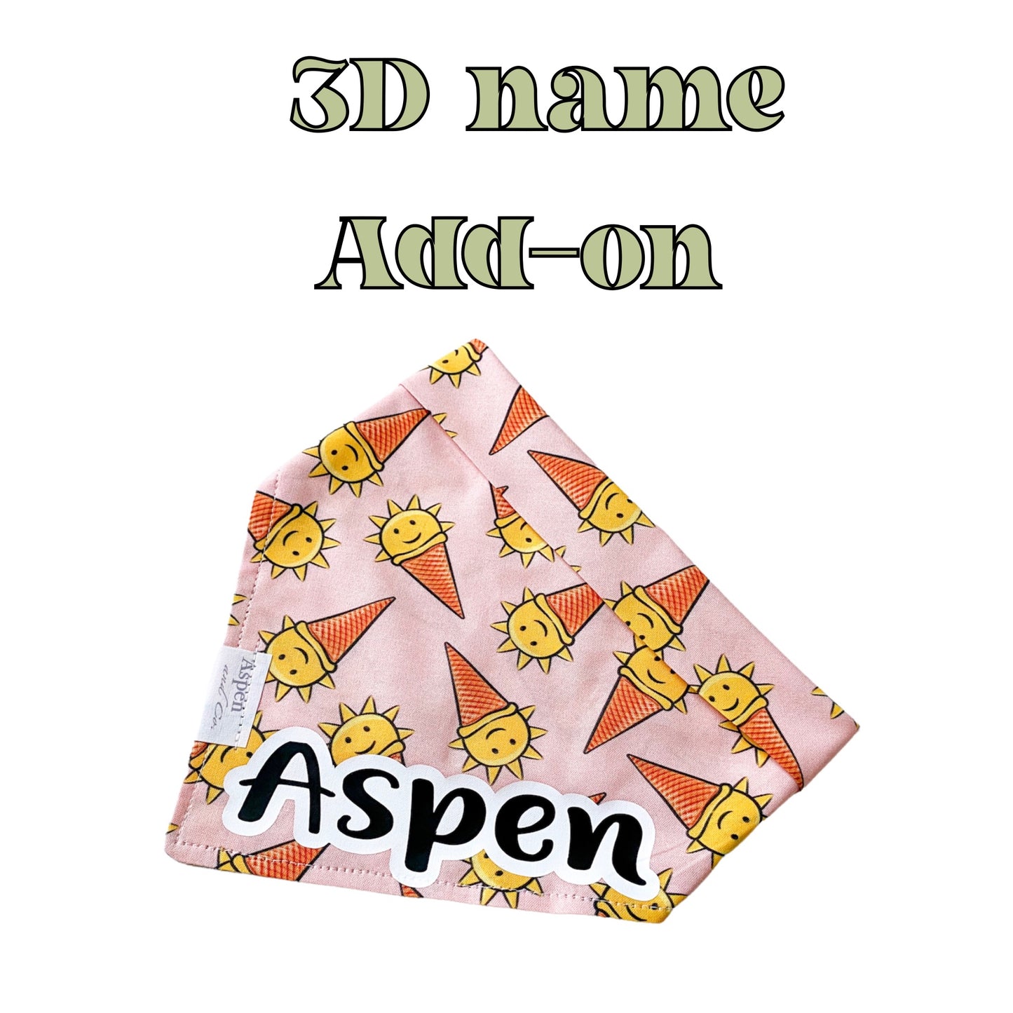 3D Name Add On