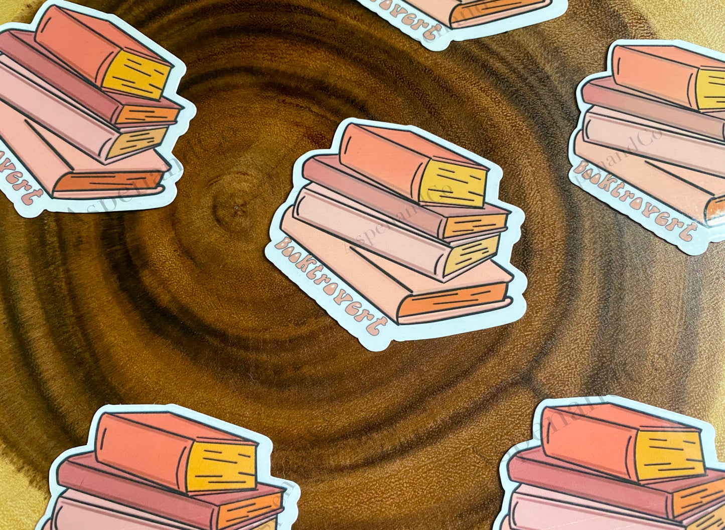 NEW Booktrovert - Book Lover sticker