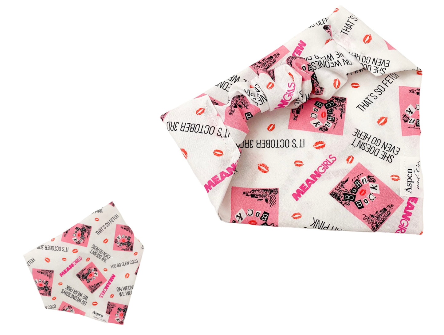 Burn Book - Elastic Dog Bandana