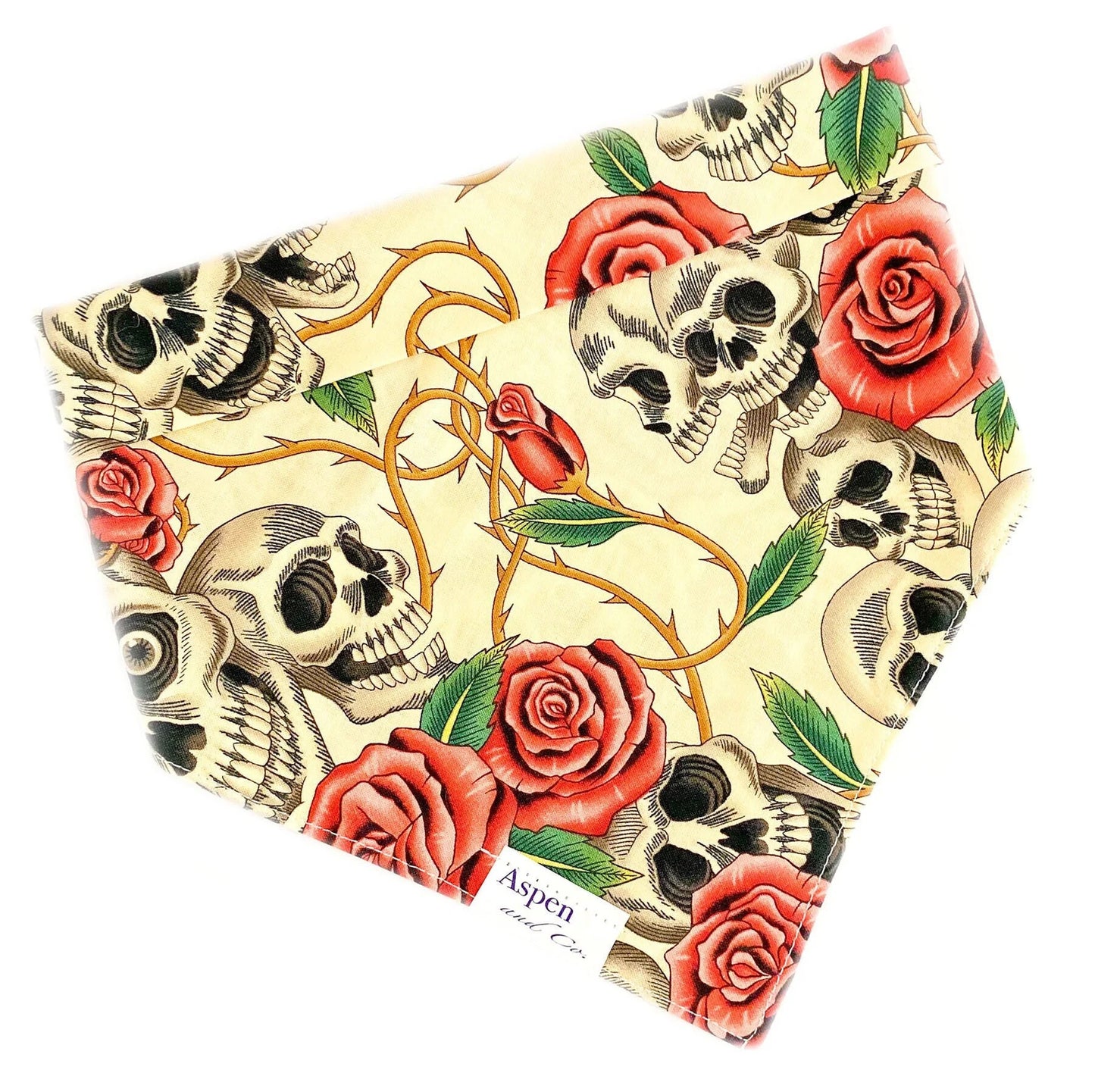 Calavera (Skull) - Halloween Dog Bandana