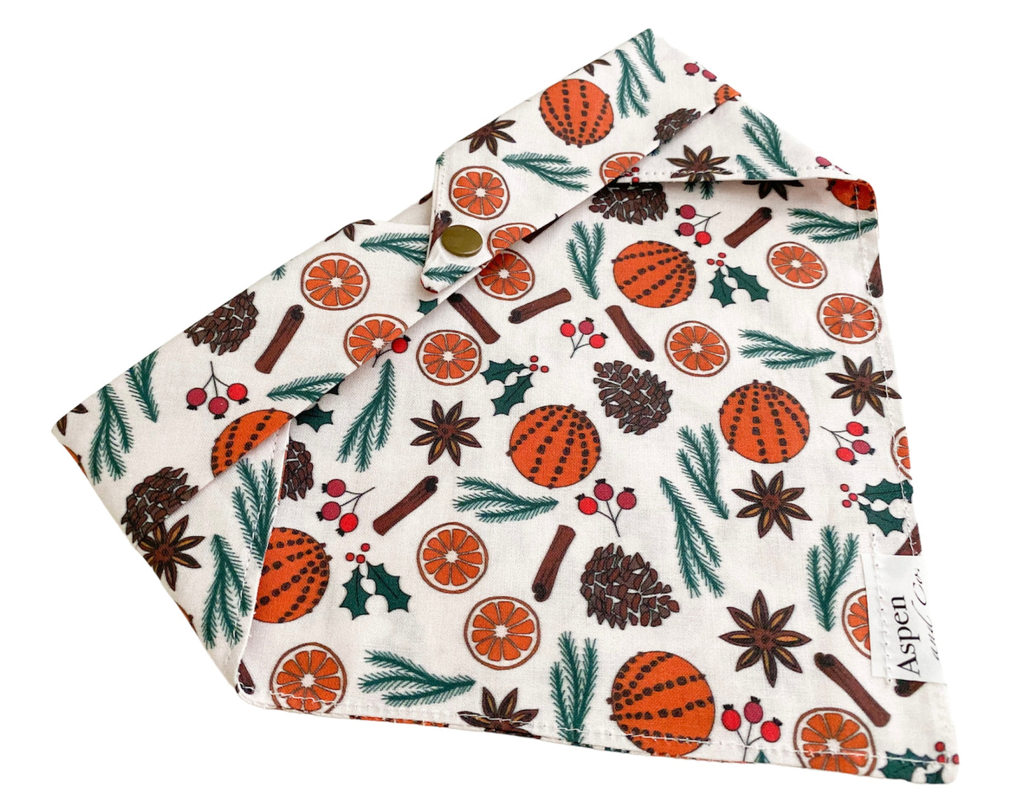 Christmas Carol -Holiday Dog Bandana