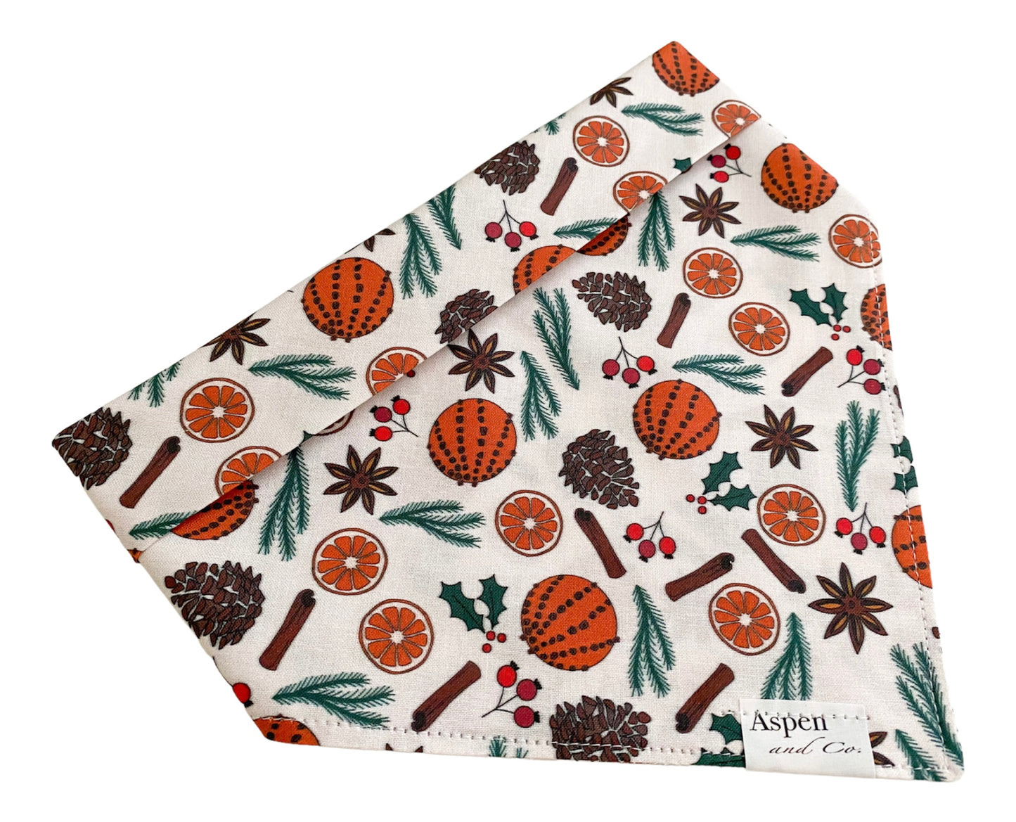 Christmas Carol -Holiday Dog Bandana