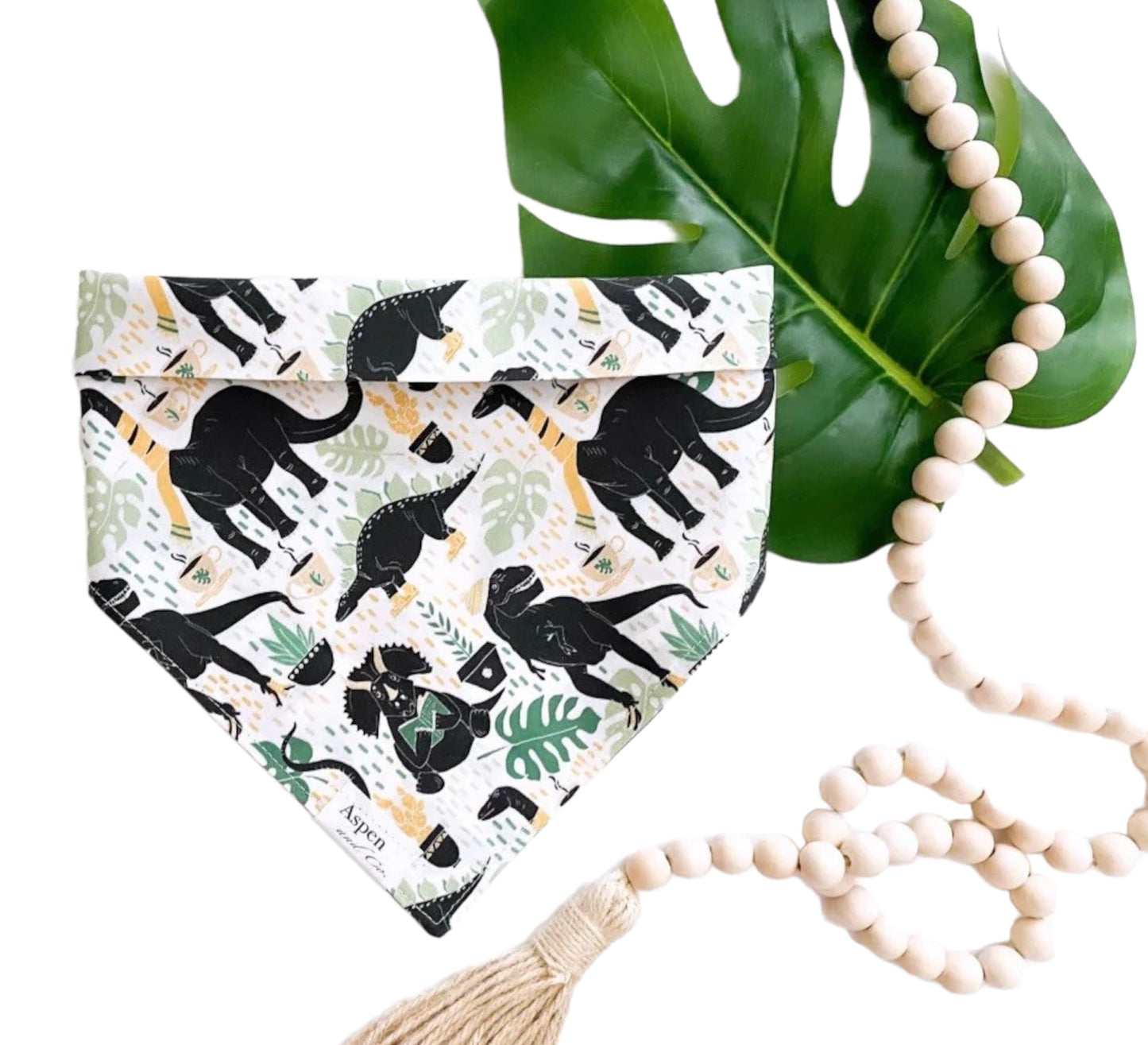 Dog Bandana- Cool'Saurus (Dinosaur)