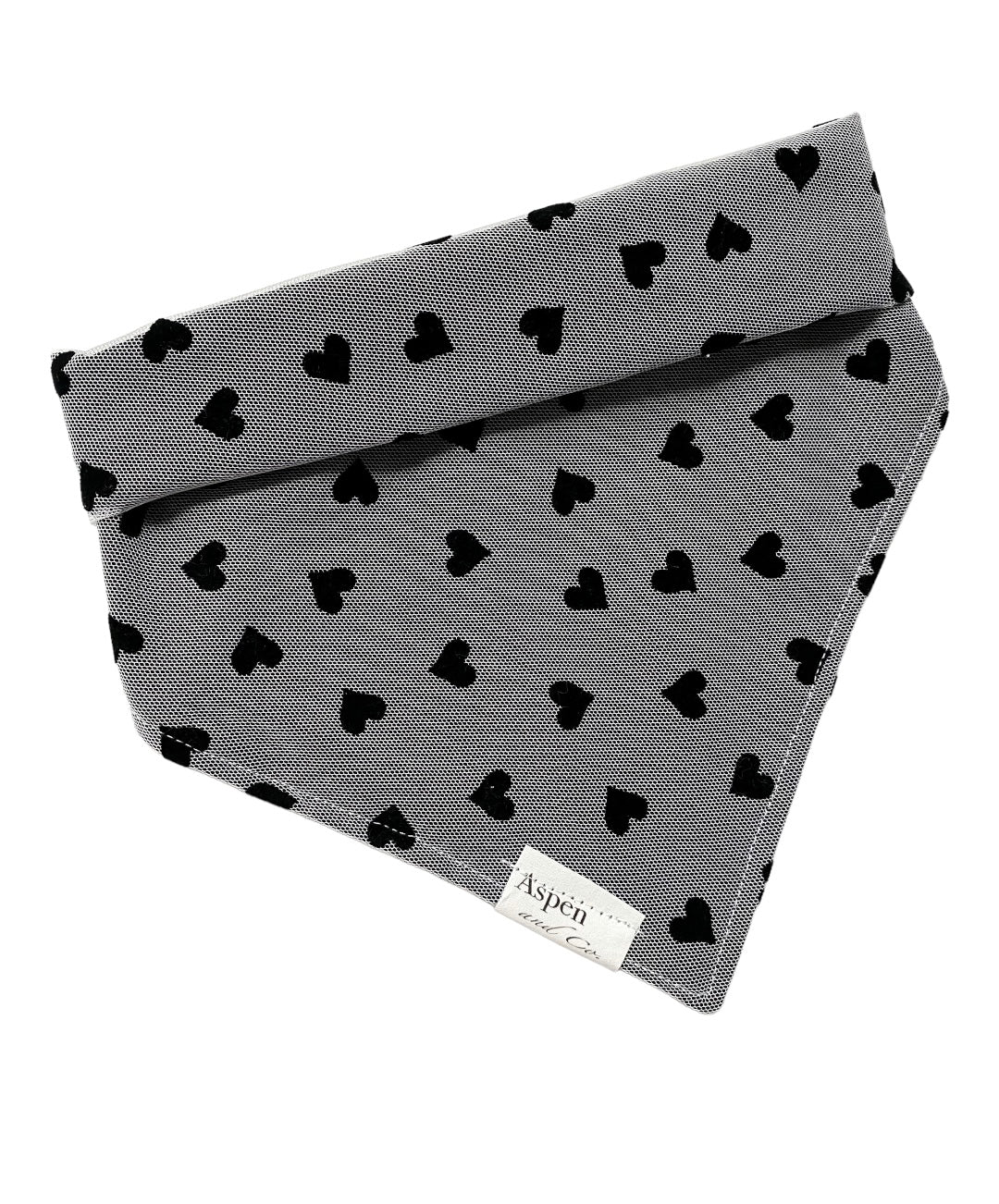 Dog Bandana- Cupid (red or black)