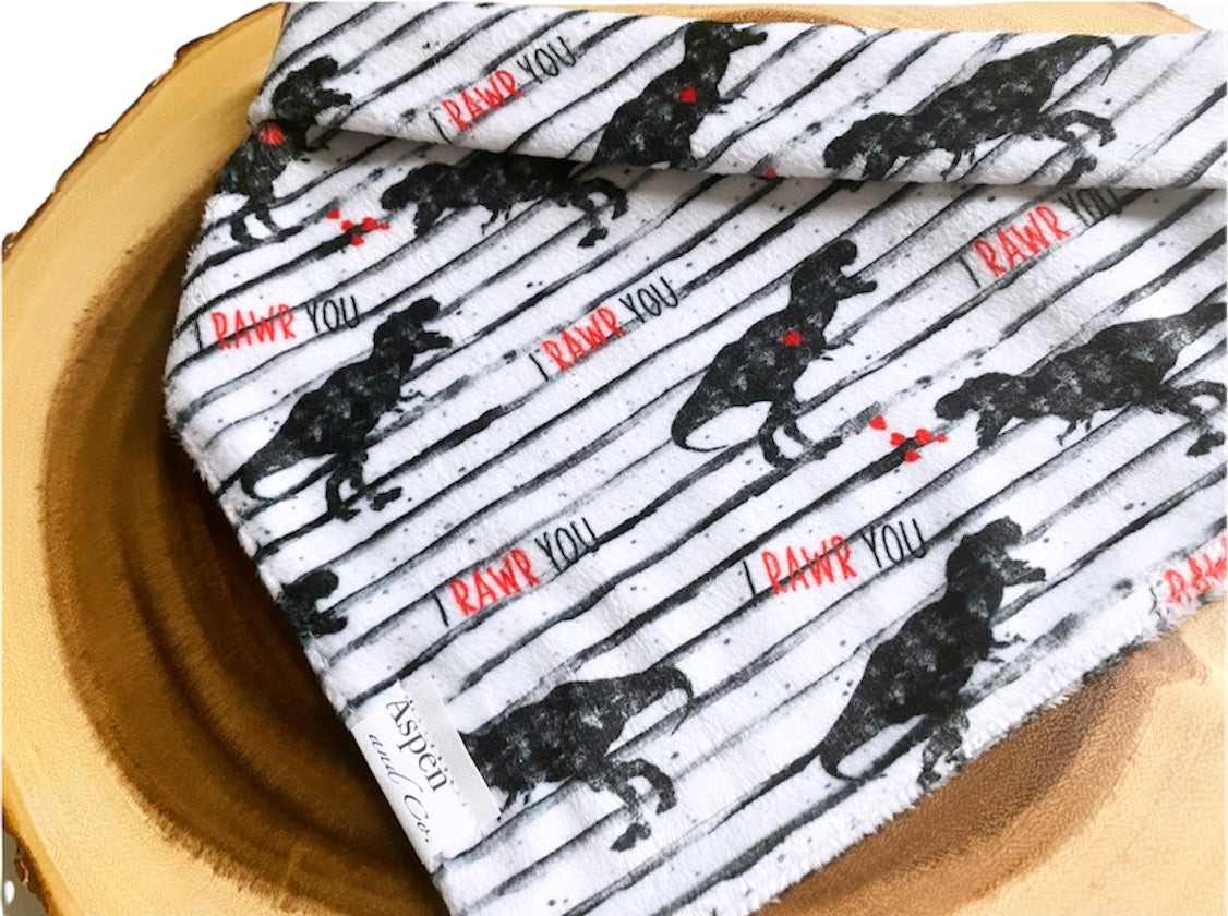 Dog Bandana - I Rawr You