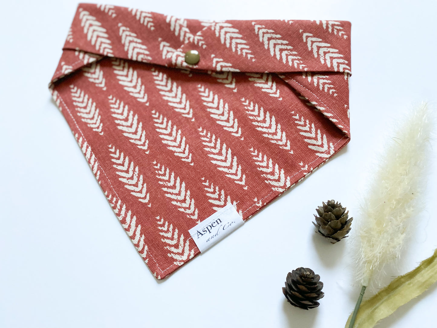 Fern Dog Bandana - Clay Collection