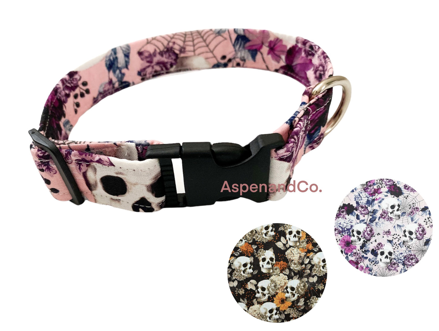 Halloween Dog Collar (Choose Your Color)