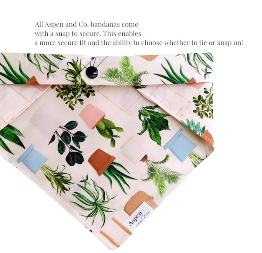 Dog Bandana - Wet My Plants