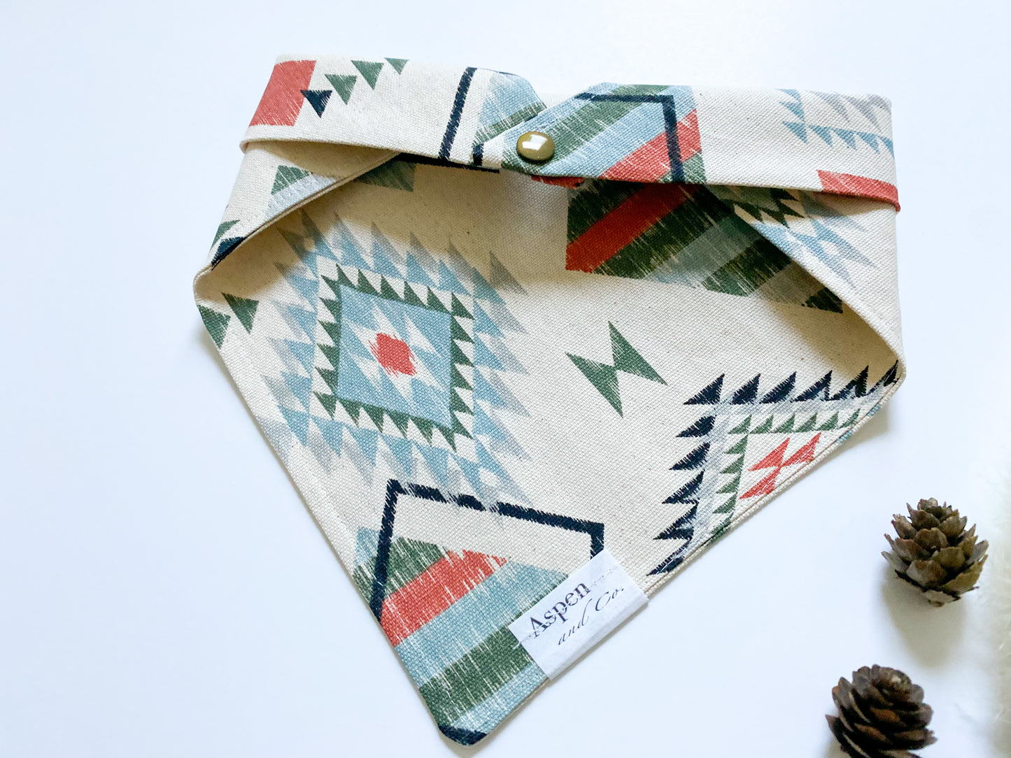 Jasper Dog Bandana - Clay Collection