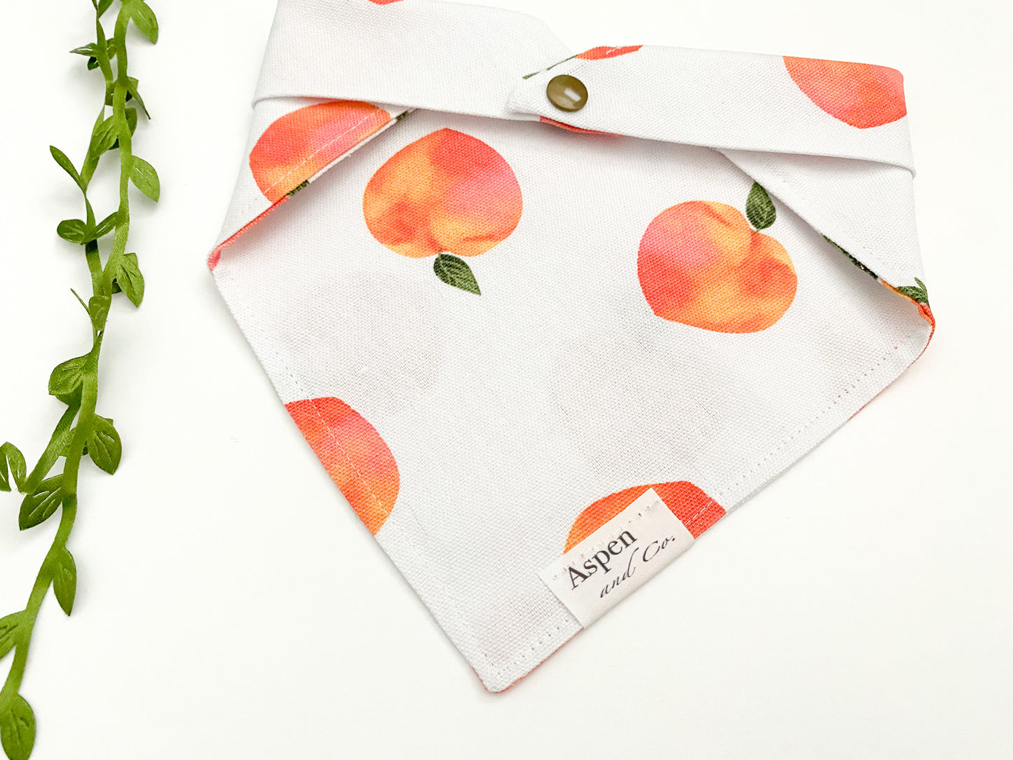 Peaches Dog Bandana