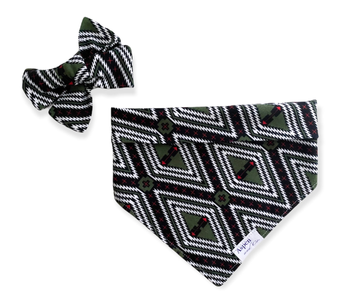 Snowy Pines - Dog Bandana