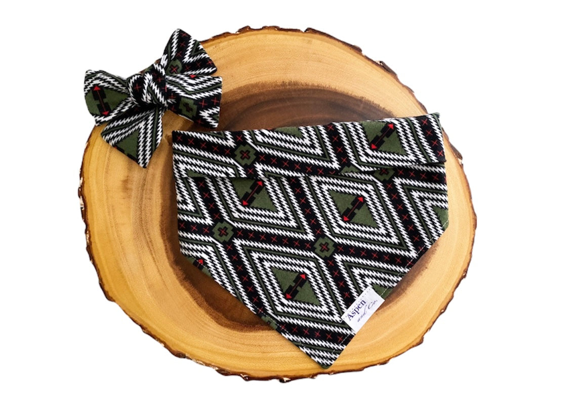Snowy Pines - Dog Bandana