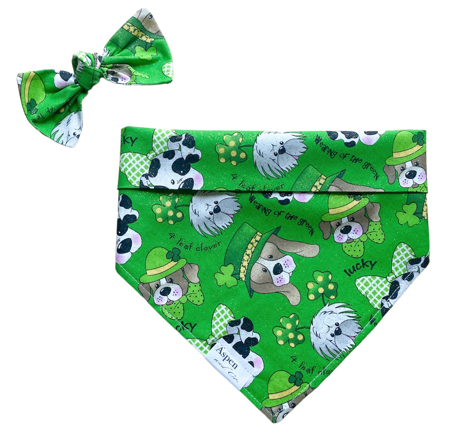 Pup Luck- St. Patrick's Day Dog Bandana