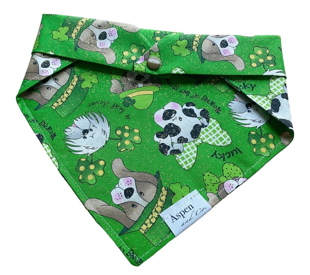 Pup Luck- St. Patrick's Day Dog Bandana