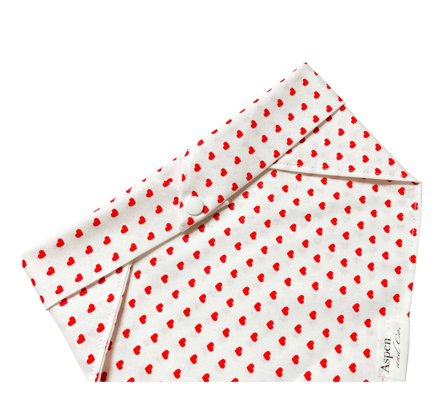Dog Bandana - Sweetheart ( white)