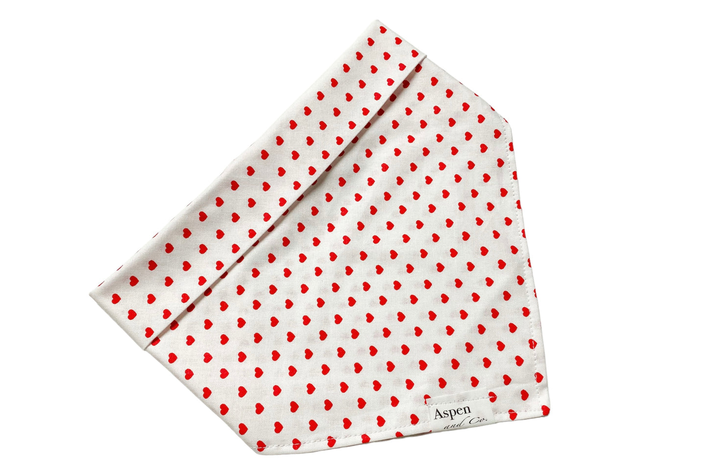 Dog Bandana - Sweetheart ( white)