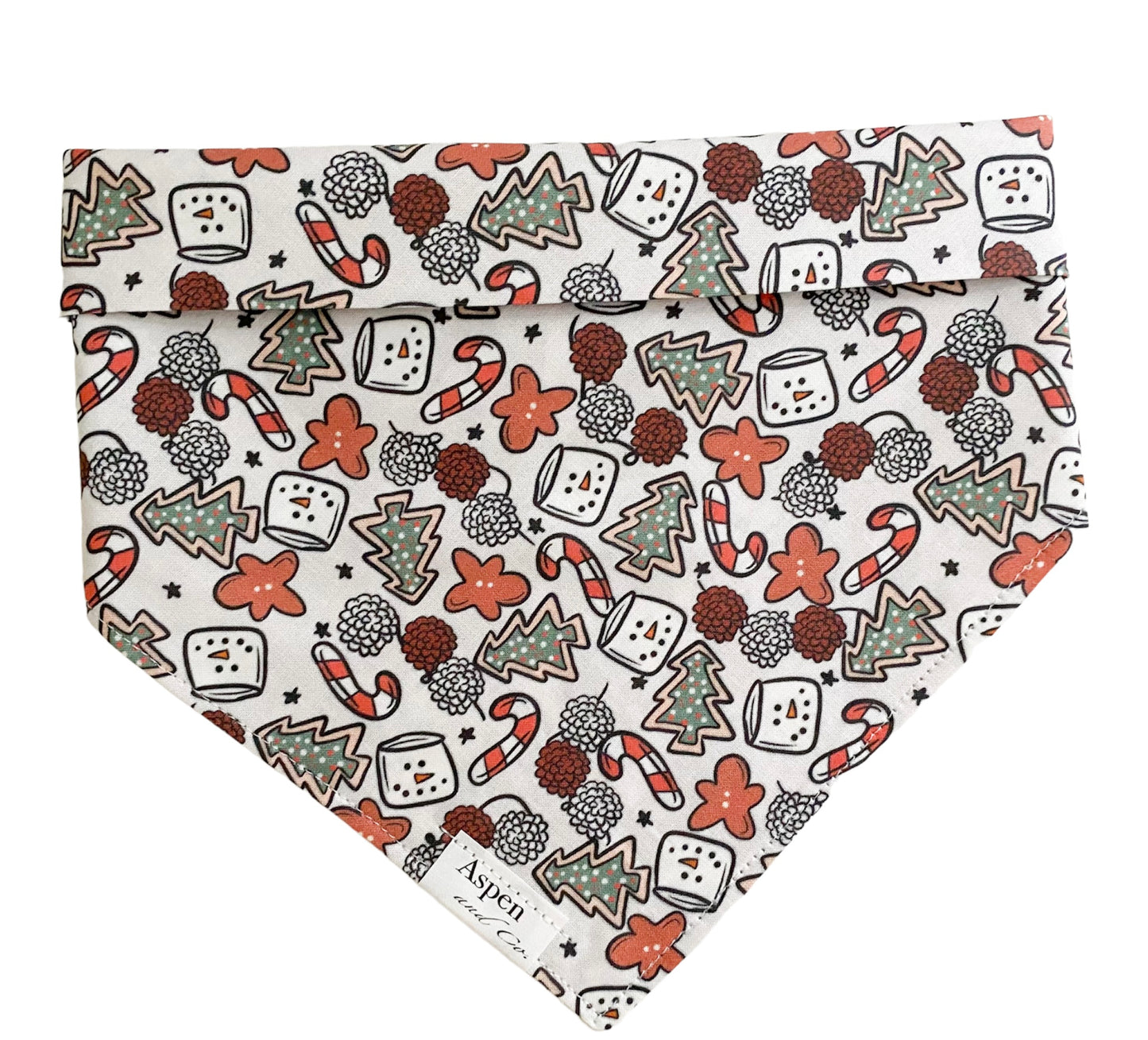 Santa Snacks - Holiday Dog Bandana
