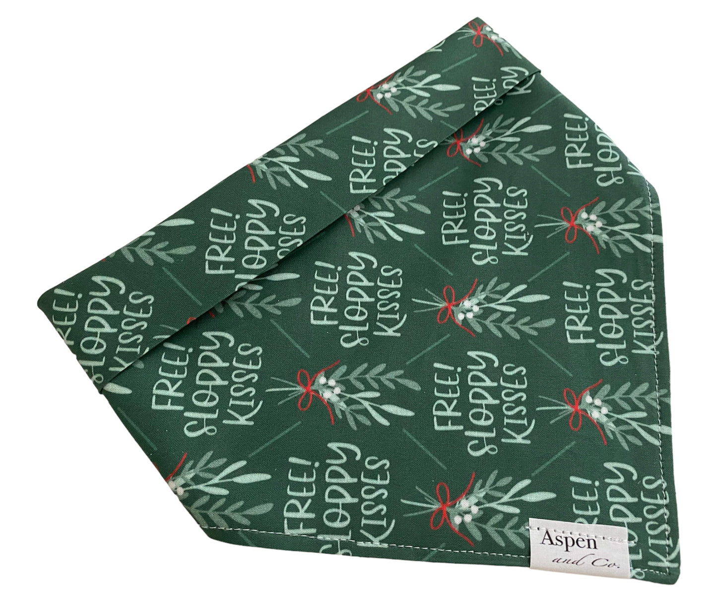 Mistletoe -Holiday Dog Bandana