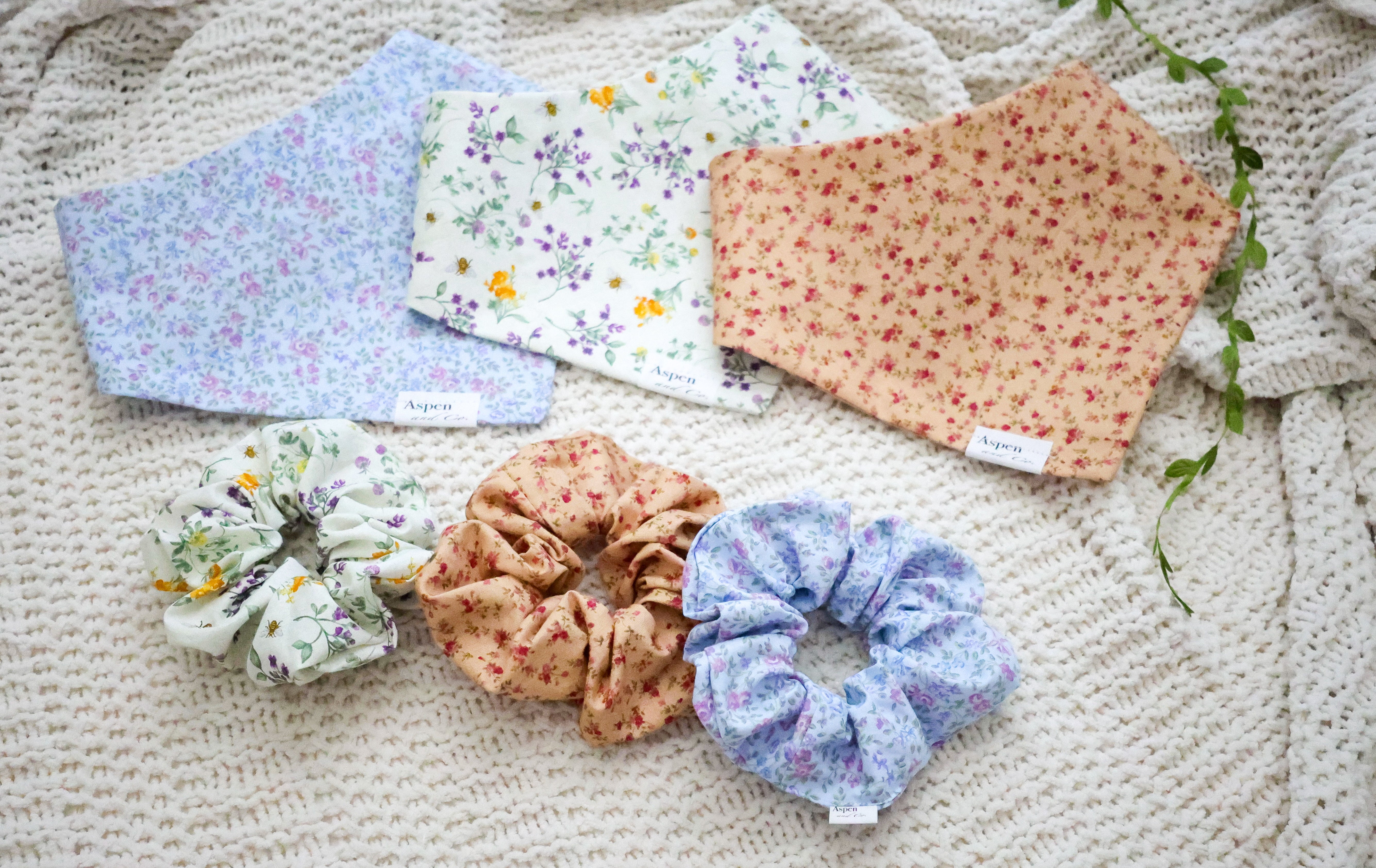Scrunchie Bandanas (slip on)