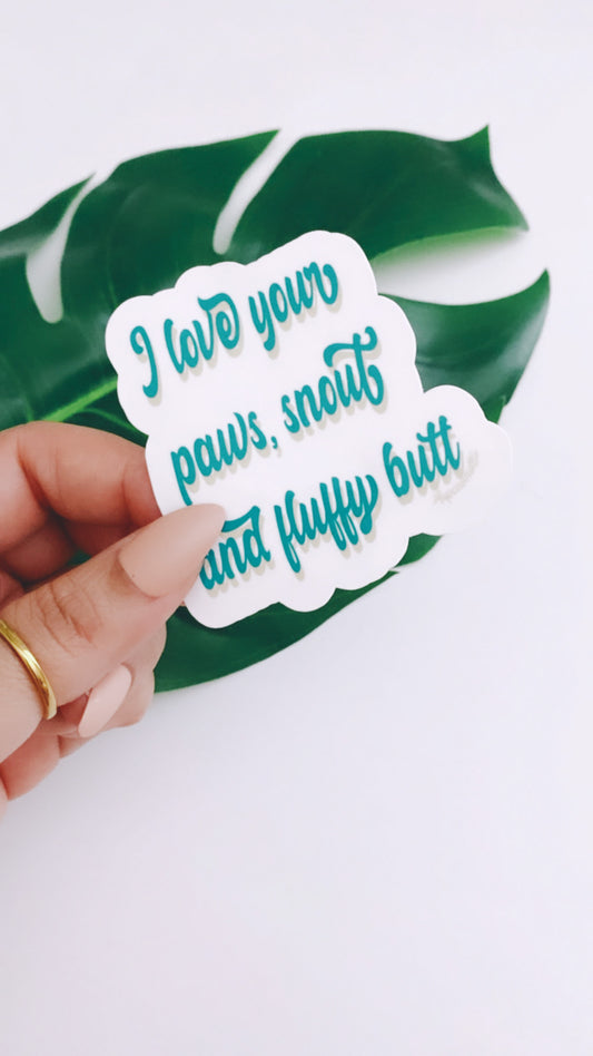 Sticker - Fluffy Love