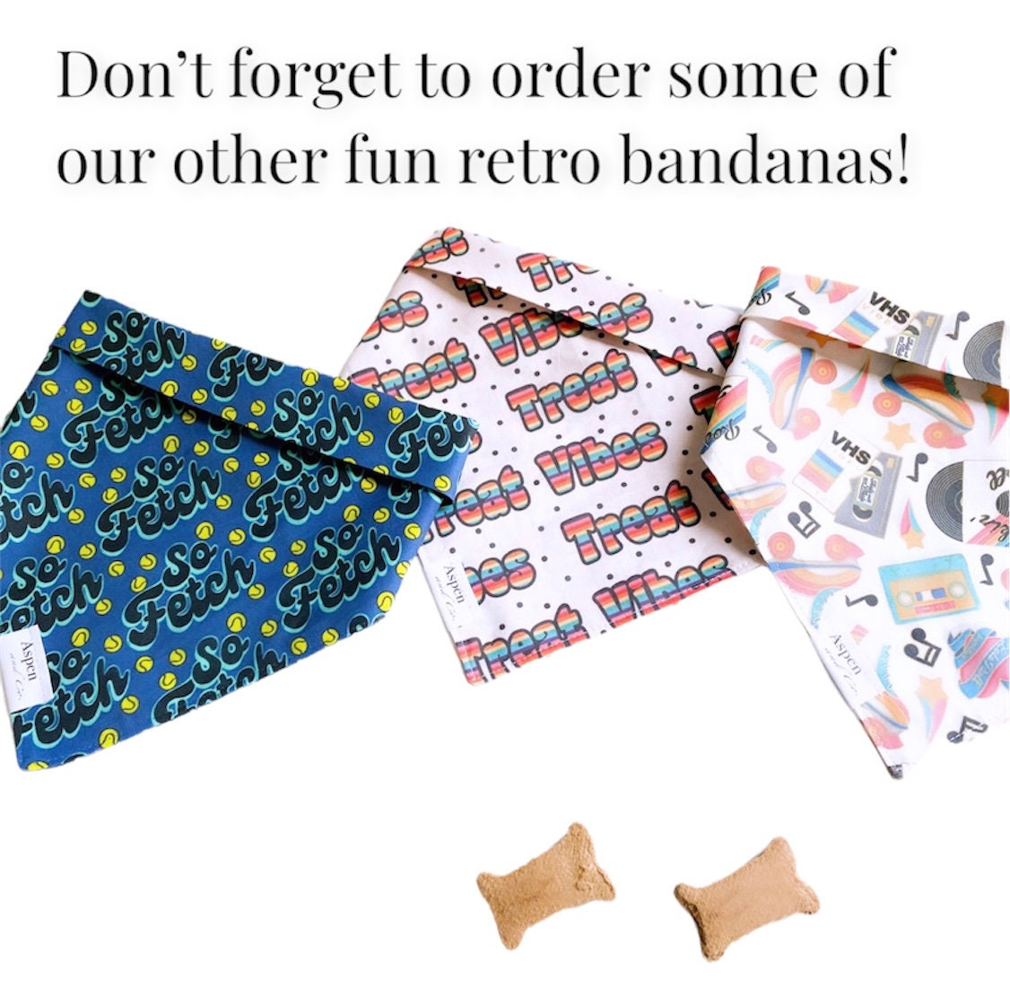 Dog Bandana - Treatos - Funny Puppy Bandana, Hippie Dog Bandana, Boho Dog Bandana, Dog Accessories, Dog Shirt, Puppy Accessories